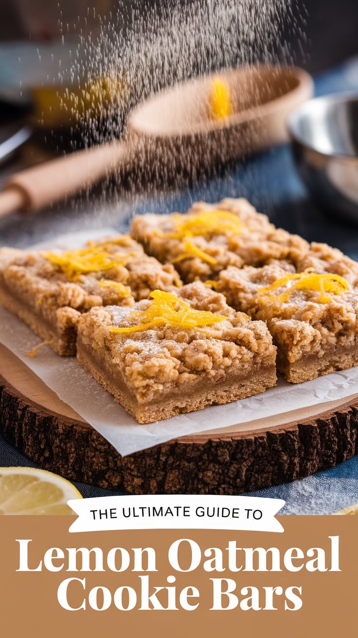 Explore creative variations that let you customize your Lemon Oatmeal Cookie Bars, from adding nuts or dried fruit to drizzling with a sweet lemon glaze. Watch as this versatile recipe transforms into a personal favorite with each delicious twist.