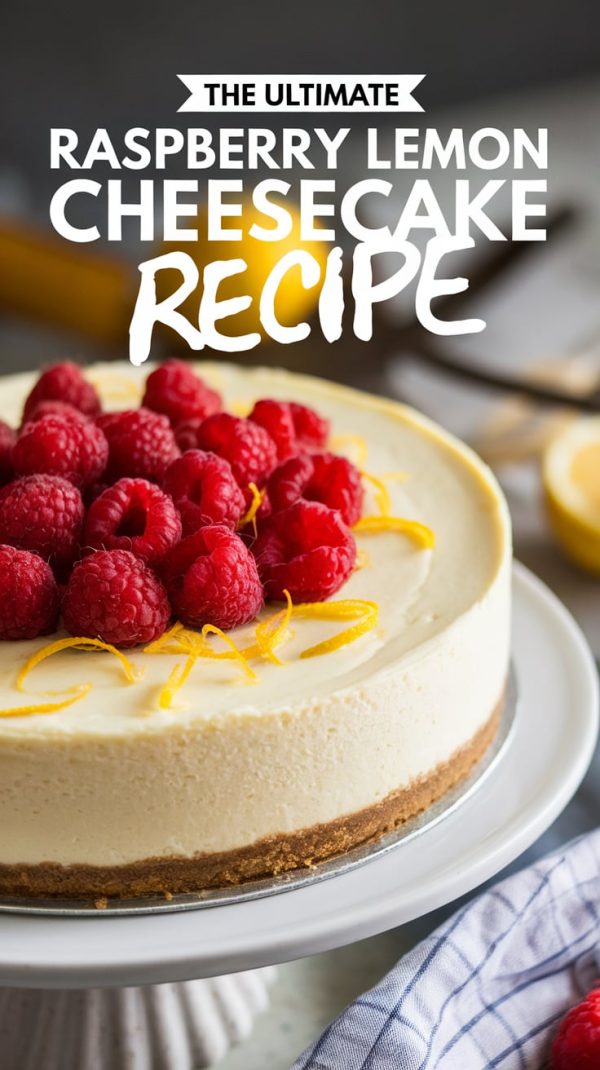 The Ultimate Raspberry Lemon Cheesecake Recipe – Treat Savvy