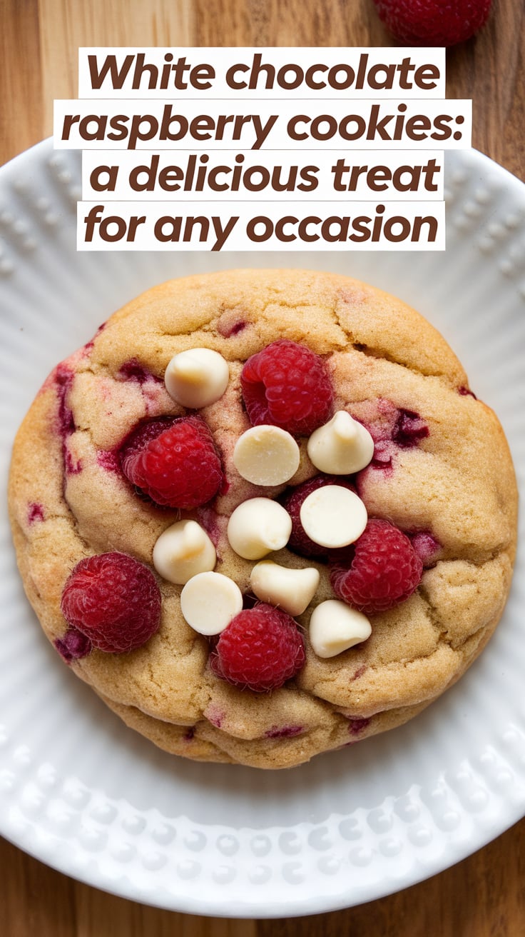 Transform your dessert table with a recipe that's perfect for birthdays, holidays, or just a cozy night at home. White Chocolate Raspberry Cookies offer a delightful combination of flavors and textures that will leave everyone asking for more.