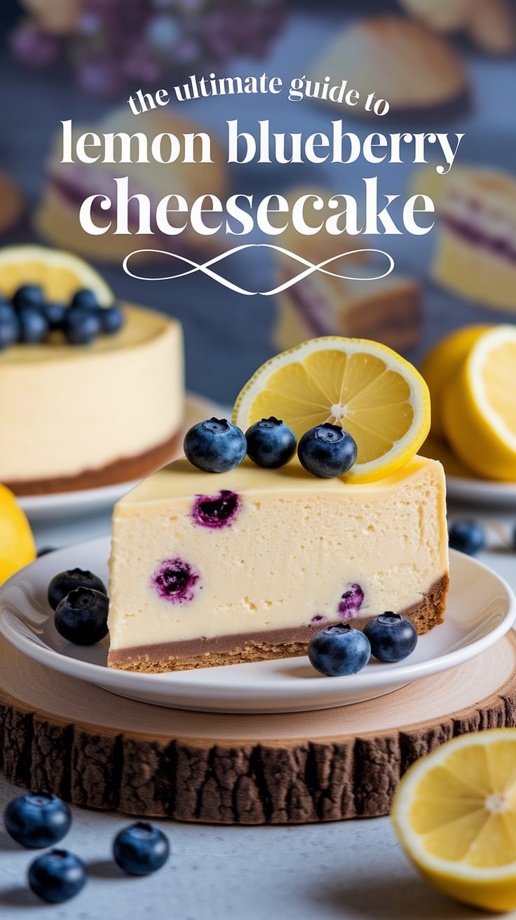 Join us as we guide you through the entire process of making lemon blueberry cheesecake, empowering you to customize with variations and toppings. Whether it’s a festive gathering or a cozy night in, this recipe will ensure that your dessert is the highlight of your meal.