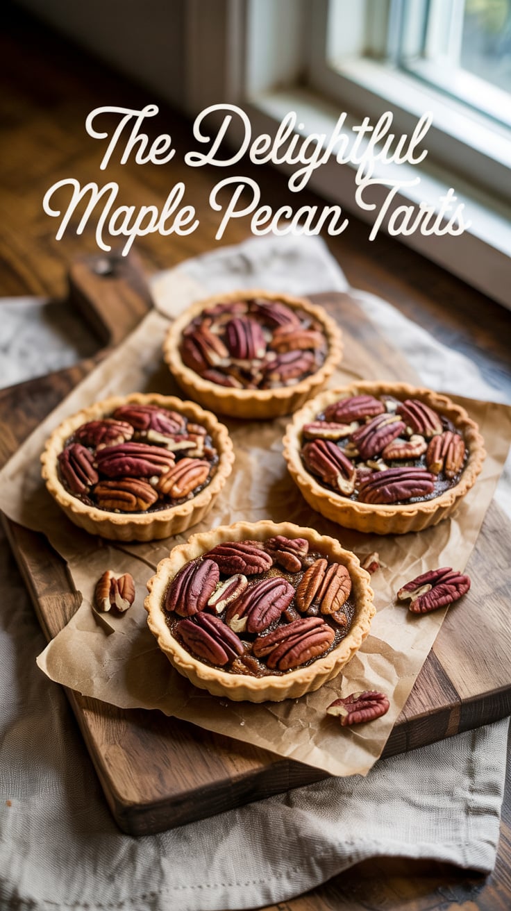 Get ready to impress your loved ones with a dessert that looks as good as it tastes. Uncover the tips that will ensure your maple pecan tarts turn out perfectly every time, making them a go-to recipe for any occasion.