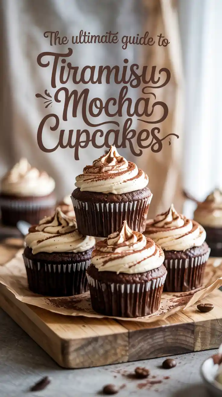 Creamy frosting and a delicately spongy cake meet bold coffee flavors, making these cupcakes the perfect treat for any occasion.