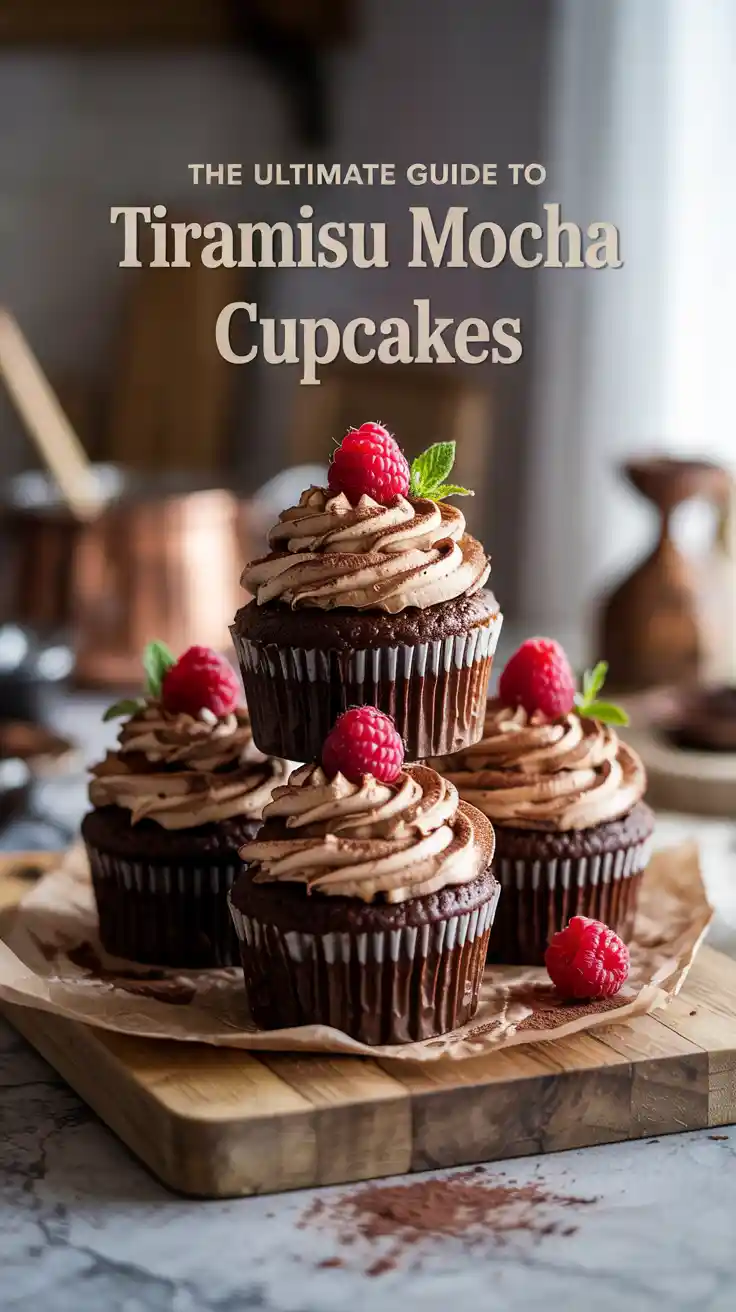 Dive into rich espresso, velvety mascarpone, and a hint of chocolate—all in a single, irresistible cupcake that captures the essence of classic tiramisu.