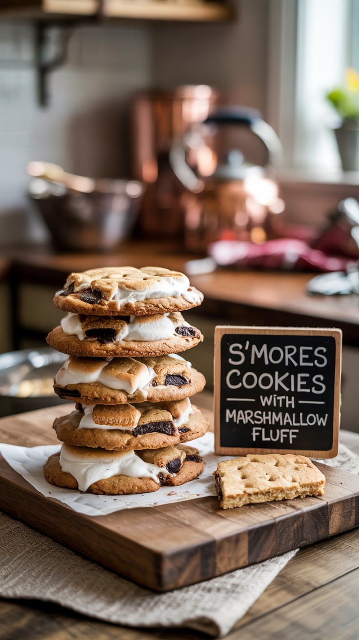 Unlock the magic of s'mores without the need for a campfire. This easy recipe guides you through the steps to create delicious cookies that capture the essence of summer nights, perfect for sharing with family and friends at any gathering.