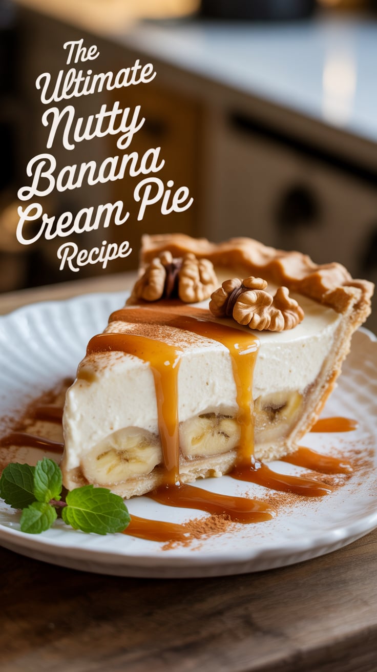 Celebrate the joy of baking with a pie that’s perfect for any occasion, from casual family dinners to festive gatherings. This Nutty Banana Cream Pie is not just a dessert; it’s a delicious journey that showcases the beauty of fresh ingredients and heartfelt flavors.