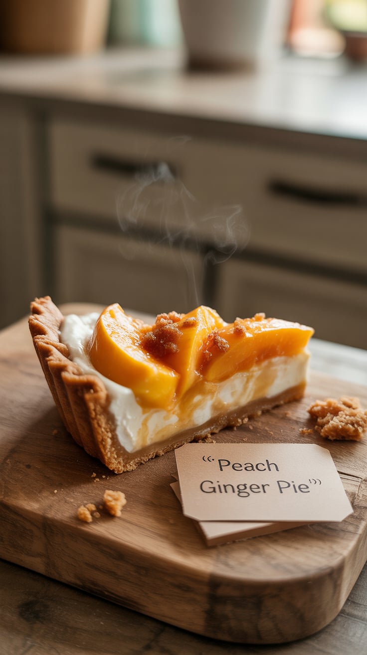 From its irresistible aroma to its vibrant colors, this Peach Ginger Pie is as eye-catching as it is delicious. Uncover the secrets to mastering this delightful treat that will be the star of your summer gatherings.