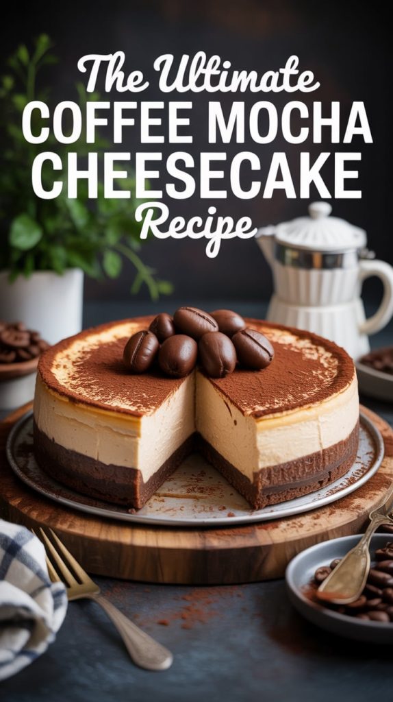 The Ultimate Coffee Mocha Cheesecake Recipe