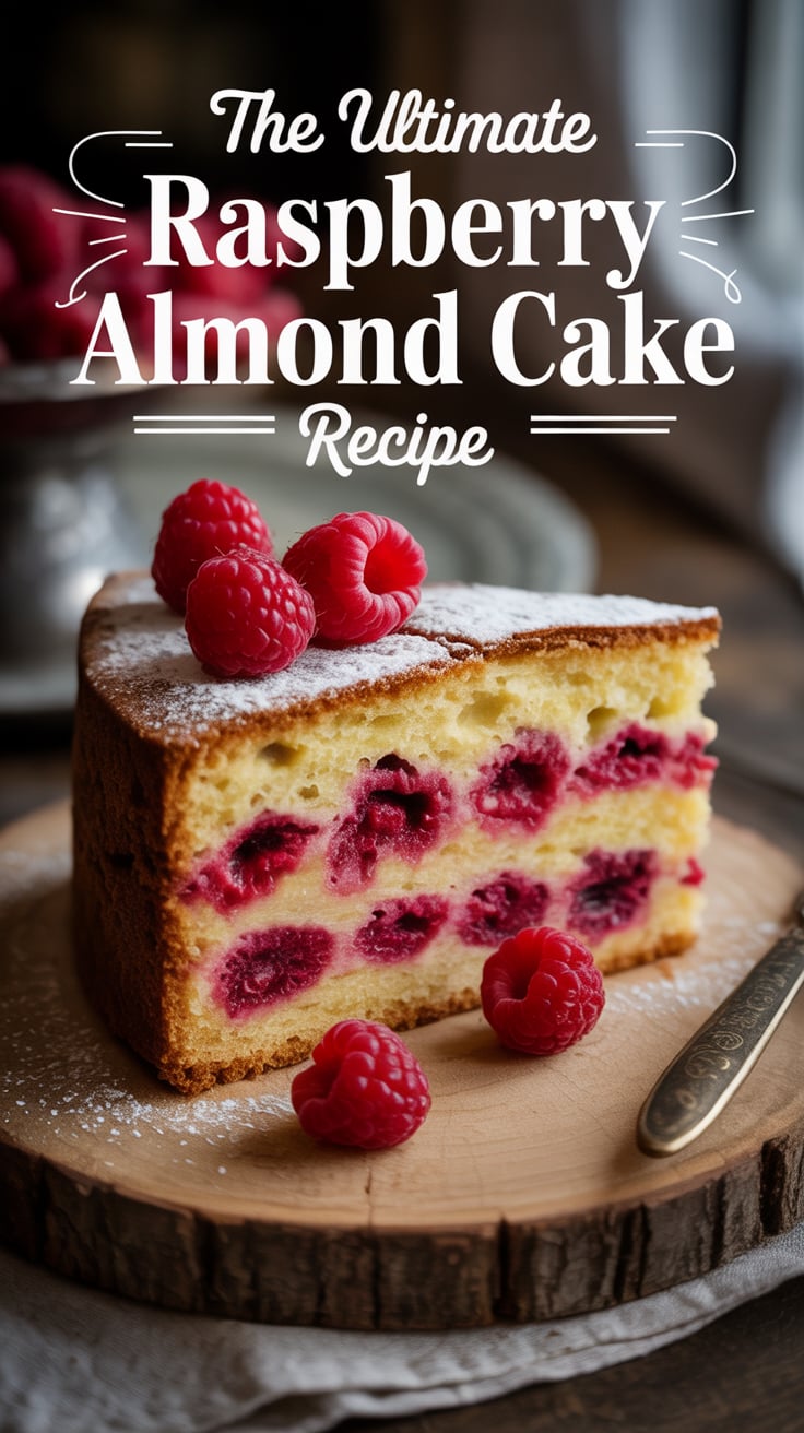 Discover the secrets to creating a moist and flavorful cake that blends the bright essence of fresh raspberries with the richness of almond flour. This recipe is designed to impress both family and friends, making it a standout dessert for any gathering.