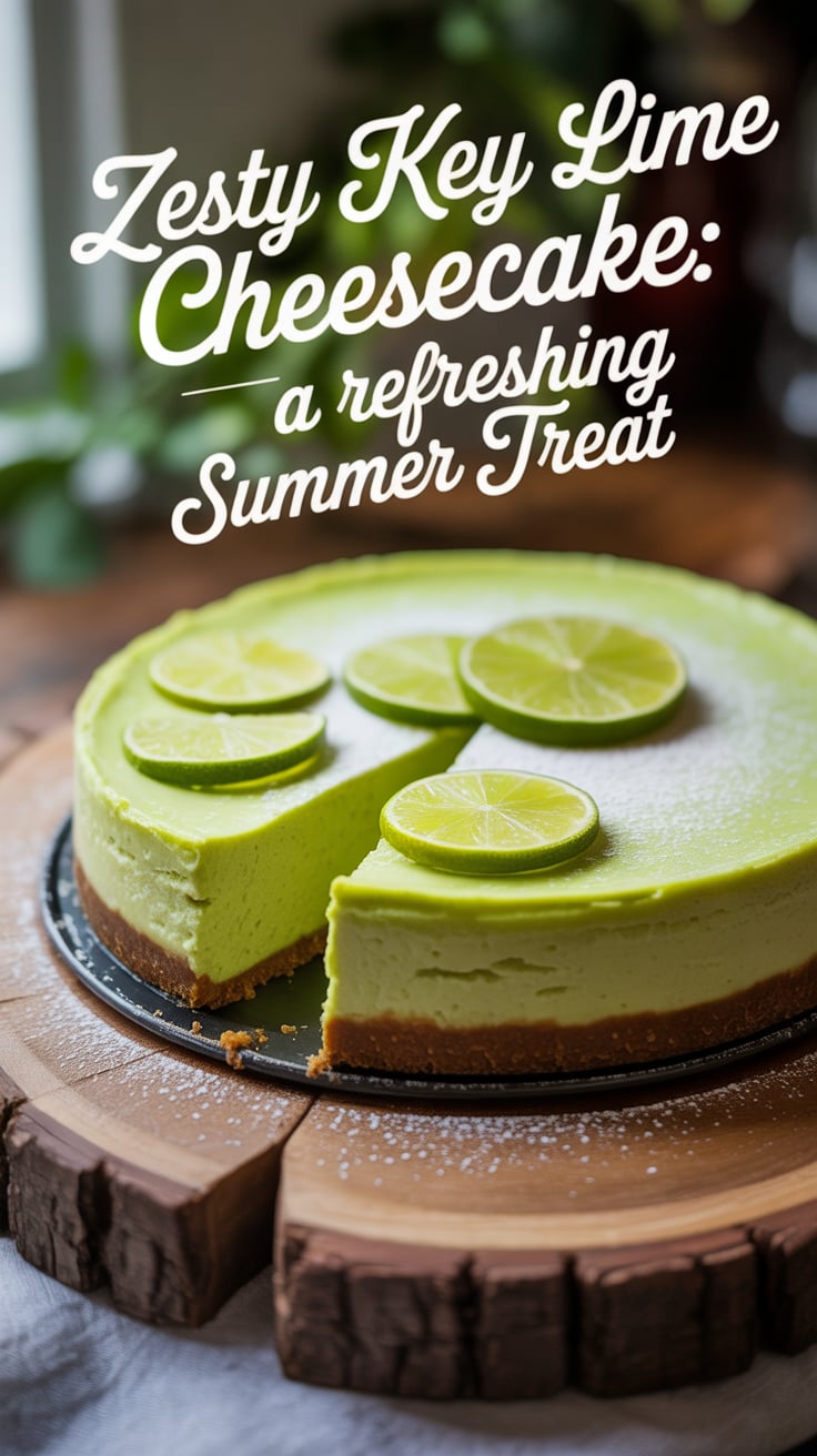 Dive into the vibrant world of Zesty Key Lime Cheesecake, where the tangy brightness of key limes meets the creaminess of classic cheesecake. This guide will help you create a refreshing dessert that's perfect for warm weather, ensuring every bite transports you to a sunny beach getaway.