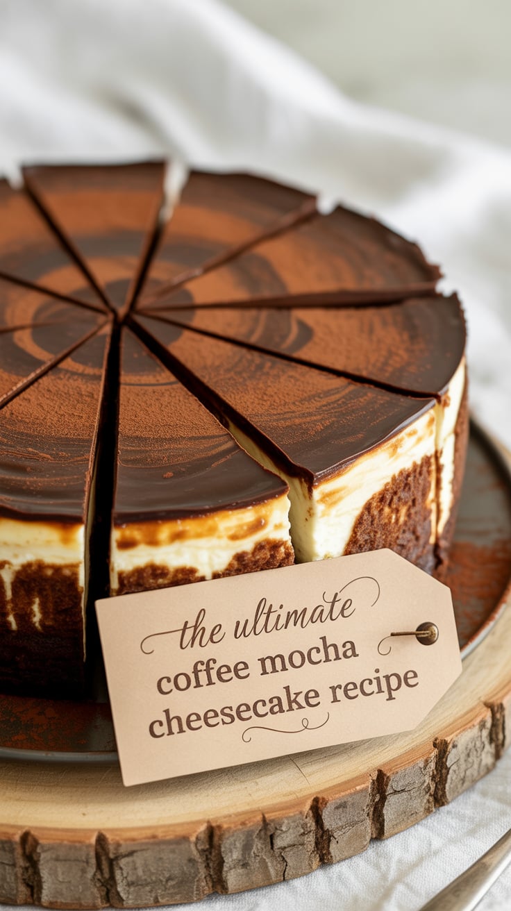 Explore unique twists, like adding homemade coffee ganache or a sprinkle of cocoa powder on top. This guide will inspire your creativity, allowing you to customize your cheesecake to suit your taste preferences while elevating its presentation.