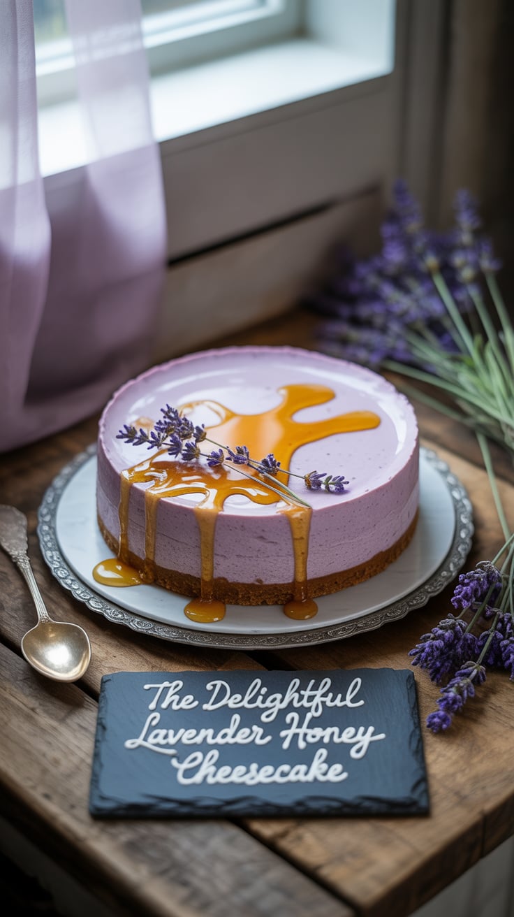 Immerse yourself in the enchanting flavors of Lavender Honey Cheesecake, a dessert that elevates traditional cheesecake to a whole new level of sophistication. This guide will take you step-by-step through creating a sweet treat that beautifully balances floral notes and creamy richness.