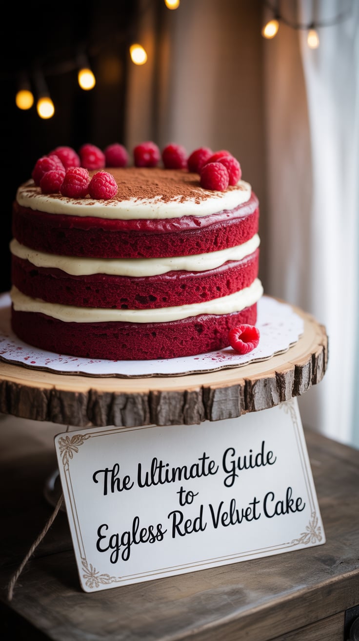 Embrace the joy of baking with a recipe that not only honors the iconic flavor of red velvet but also caters to those with dietary preferences. The Ultimate Guide to Eggless Red Velvet Cake invites you to create memories—and delicious slices—that everyone can savor.