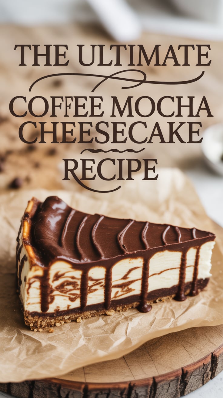 Picture a luscious cheesecake layer infused with espresso, all resting atop a decadent chocolate crust. With easy-to-follow instructions, you’ll master the art of blending these classic flavors into a perfectly balanced treat that’s sure to impress at any gathering.