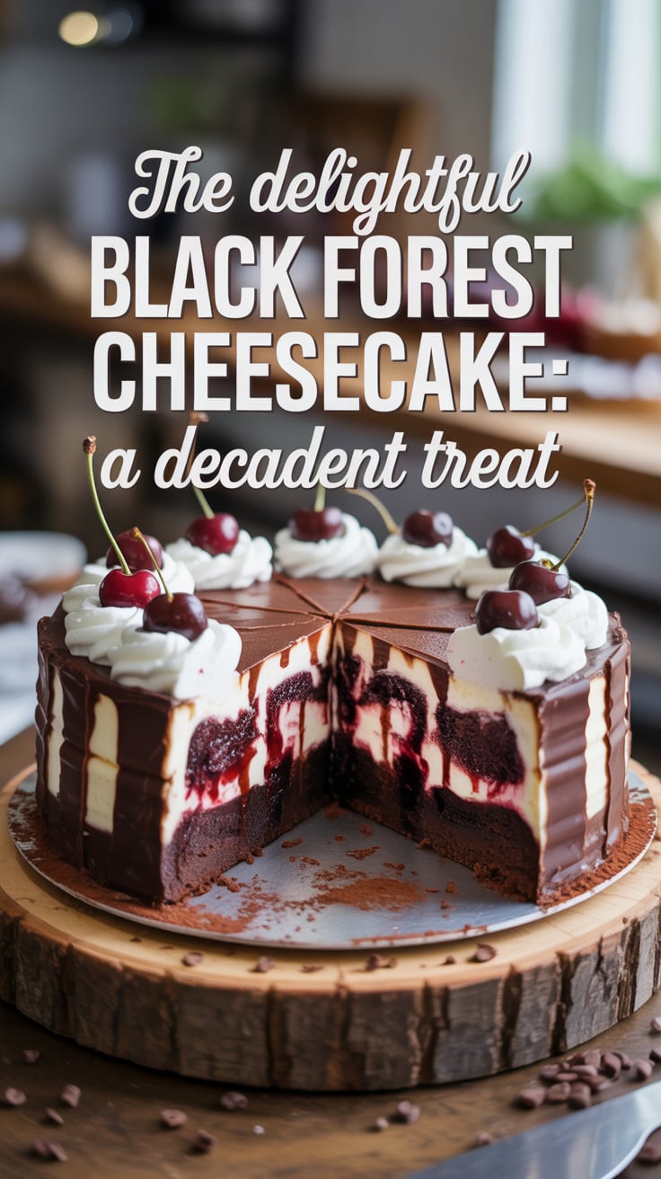 Explore creative variations that allow you to customize your cheesecake to suit your taste, whether it’s enhancing the chocolate richness or adding a hint of liqueur. This guide will inspire you to make your Black Forest Cheesecake uniquely yours, delighting friends and family at any gathering.