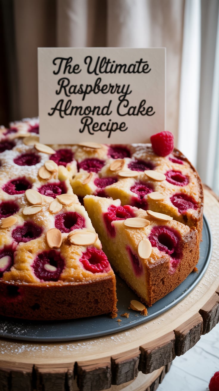 Join the culinary adventure that combines sweet, tangy flavors with a tender crumb, resulting in a cake that’s as stunning as it is scrumptious. The Ultimate Raspberry Almond Cake elevates classic dessert recipes to new heights, ensuring it will become a cherished favorite.