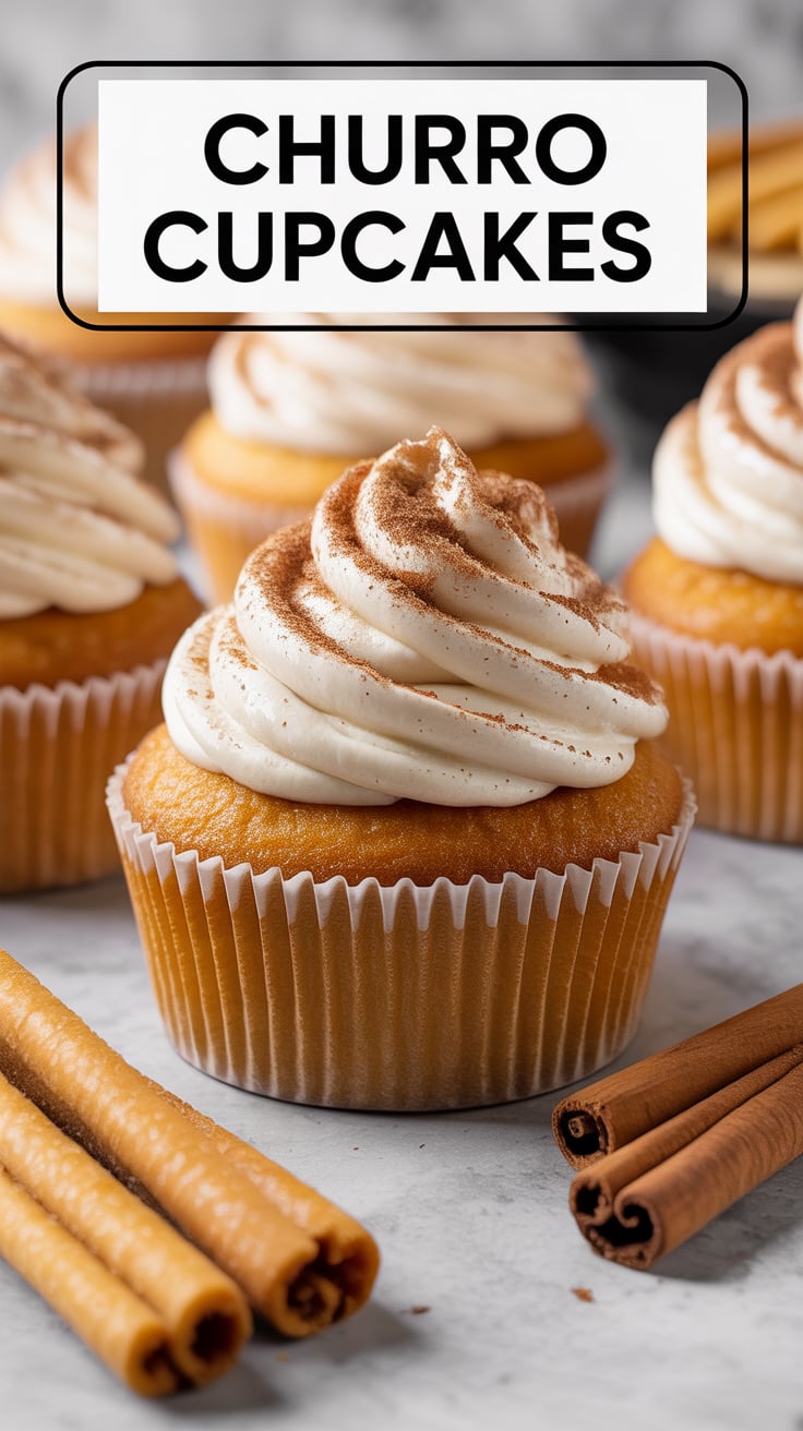 Elevate your baking game with these Churro Cupcakes, a delightful fusion of flavors and textures that promises to become a crowd-pleaser. Whether served at a party or enjoyed during a quiet evening at home, these treats will surely steal the show.