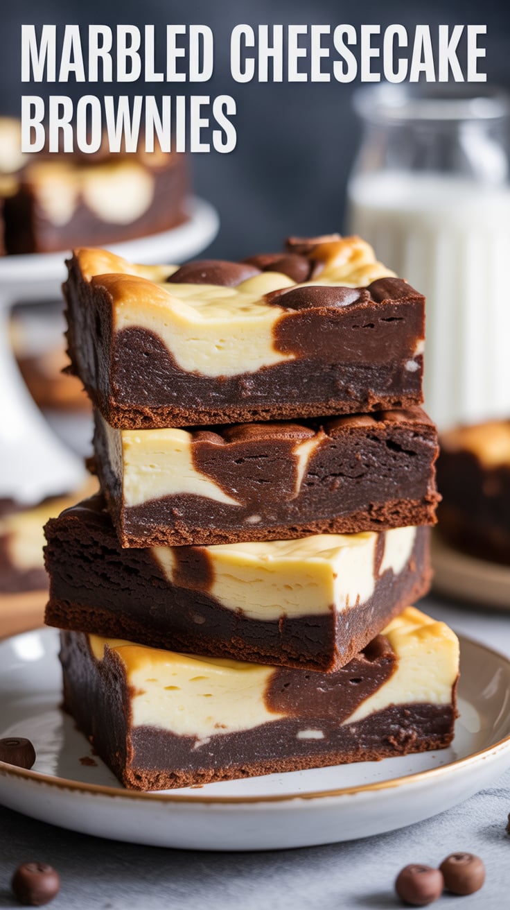 Discover the secrets to achieving the perfect marbled effect that transforms basic brownies into an elegant treat. With just a few simple techniques, you’ll master the art of swirling creamy cheesecake into chocolaty bliss.