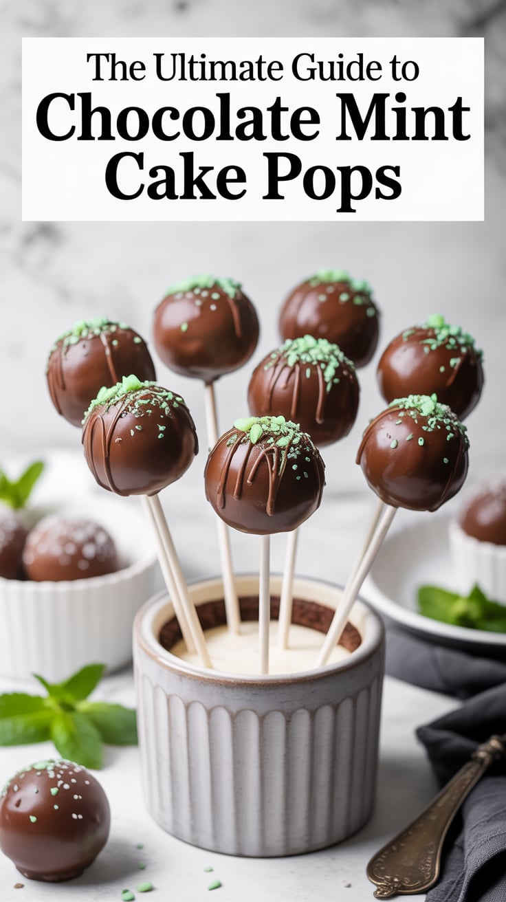 Immerse yourself in the delightful combination of rich chocolate and refreshing mint with these delectable cake pops. Each bite delivers a burst of flavor that captures the essence of your favorite mint chocolate treats, perfect for any celebration or cozy night in.