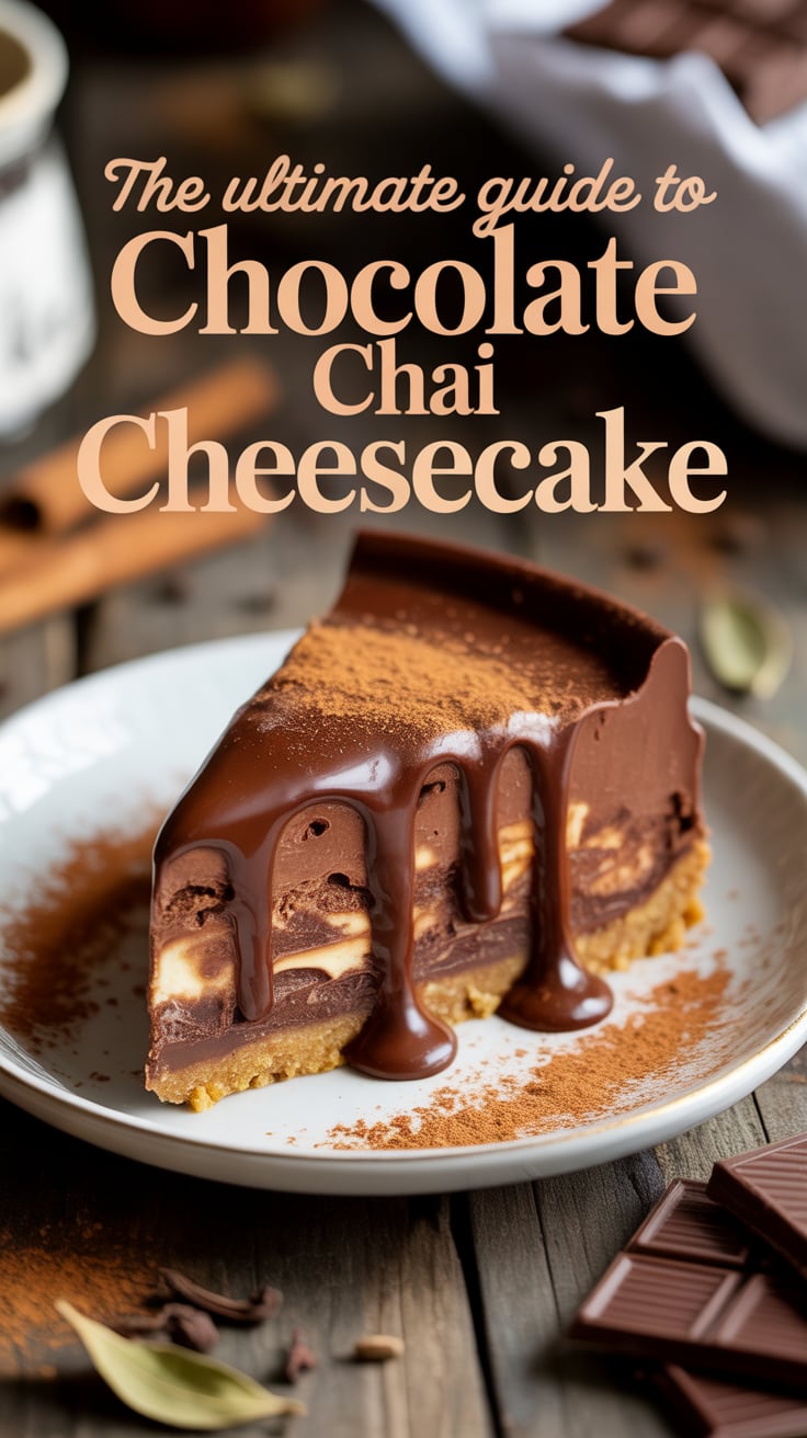 Uncover the secrets behind achieving the perfect balance of chocolate and chai in every slice. This guide offers tips for perfecting the flavor profile while ensuring a smooth, creamy finish that will leave everyone asking for your secret recipe.