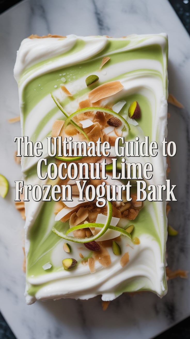 Beat the heat with Coconut Lime Frozen Yogurt Bark, a refreshing and vibrant treat that combines tropical flavors for a perfect summer snack. This recipe transforms simple ingredients into a delicious dessert that’s not only easy to make but also delightful to enjoy on hot days.