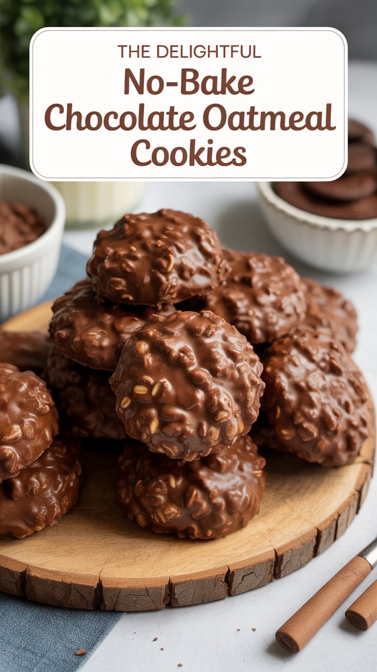 Experience the joy of quick and easy baking, as this simple recipe comes together in just minutes. Perfect for busy schedules, these no-bake cookies are an ideal solution for satisfying sweet cravings or whipping up a last-minute treat for gatherings.