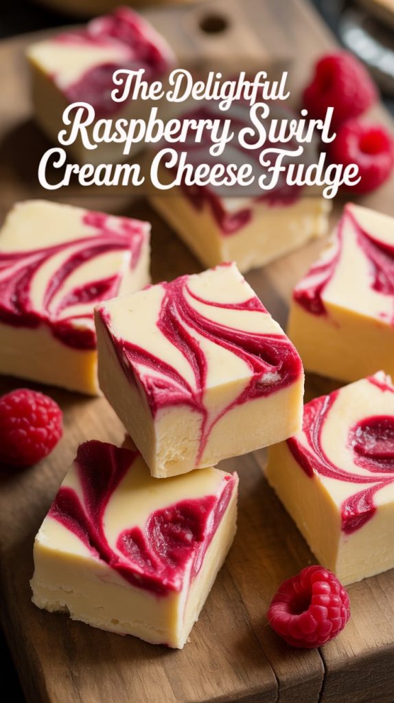 Raspberry Fudge Rimple The Delightful Raspberry Swirl Cream Cheese Fudge – Treat Savvy