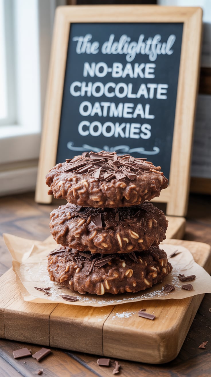 Each bite offers a fudgy texture, packed with the energy-boosting benefits of oats and protein from nut butter. These cookies provide the perfect blend of sweetness and chew, making them a delightful snack for both kids and adults alike.