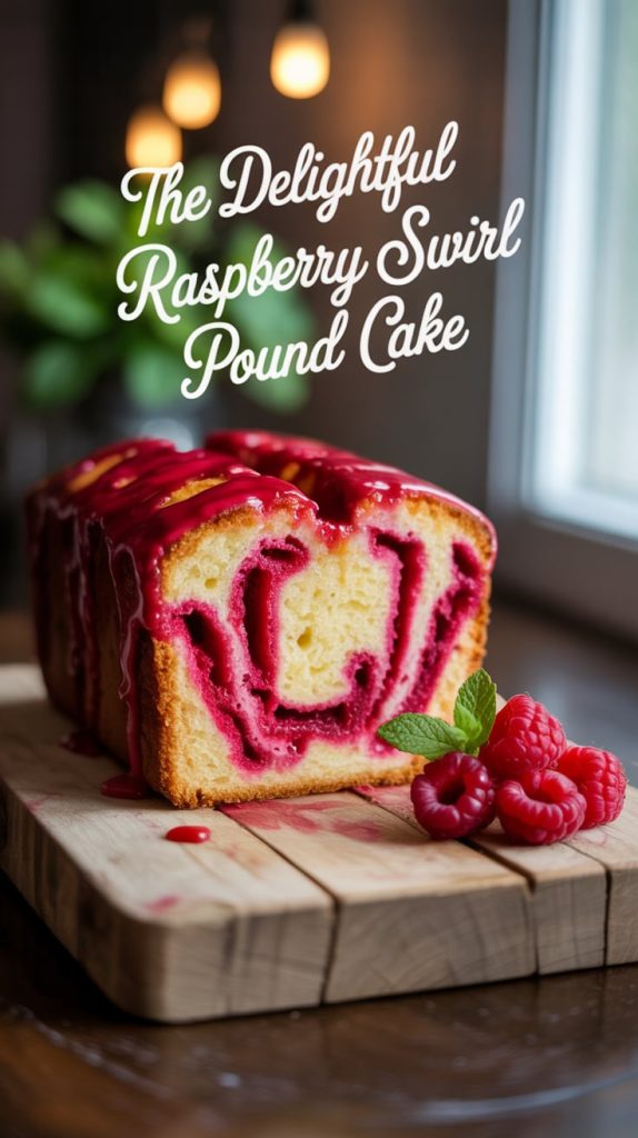 The Delightful Raspberry Swirl Pound Cake – Treat Savvy