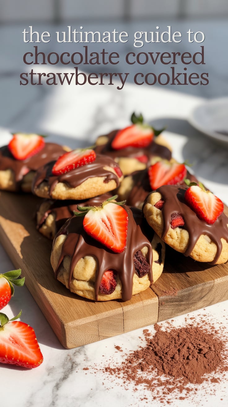 Discover how to merge your love for fresh strawberries and decadent chocolate into a cookie that delights the senses, making every bite a joyous celebration of flavor and texture.
