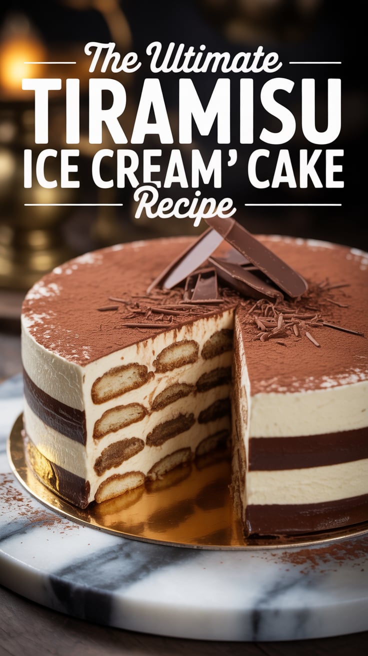 Experience the decadent combination of rich coffee and creamy ice cream with the Ultimate Tiramisu Ice Cream Cake. This dessert elevates the classic Italian treat to a whole new level, offering layers of indulgent flavors that will leave everyone craving more.