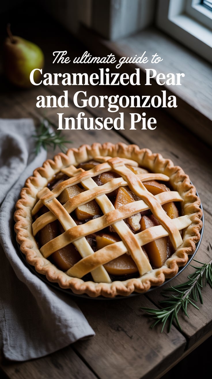 Transform your next gathering with a show-stopping pie that’s both sophisticated and approachable. This Ultimate Guide to Caramelized Pear and Gorgonzola Pie will inspire you to take your baking to new heights.