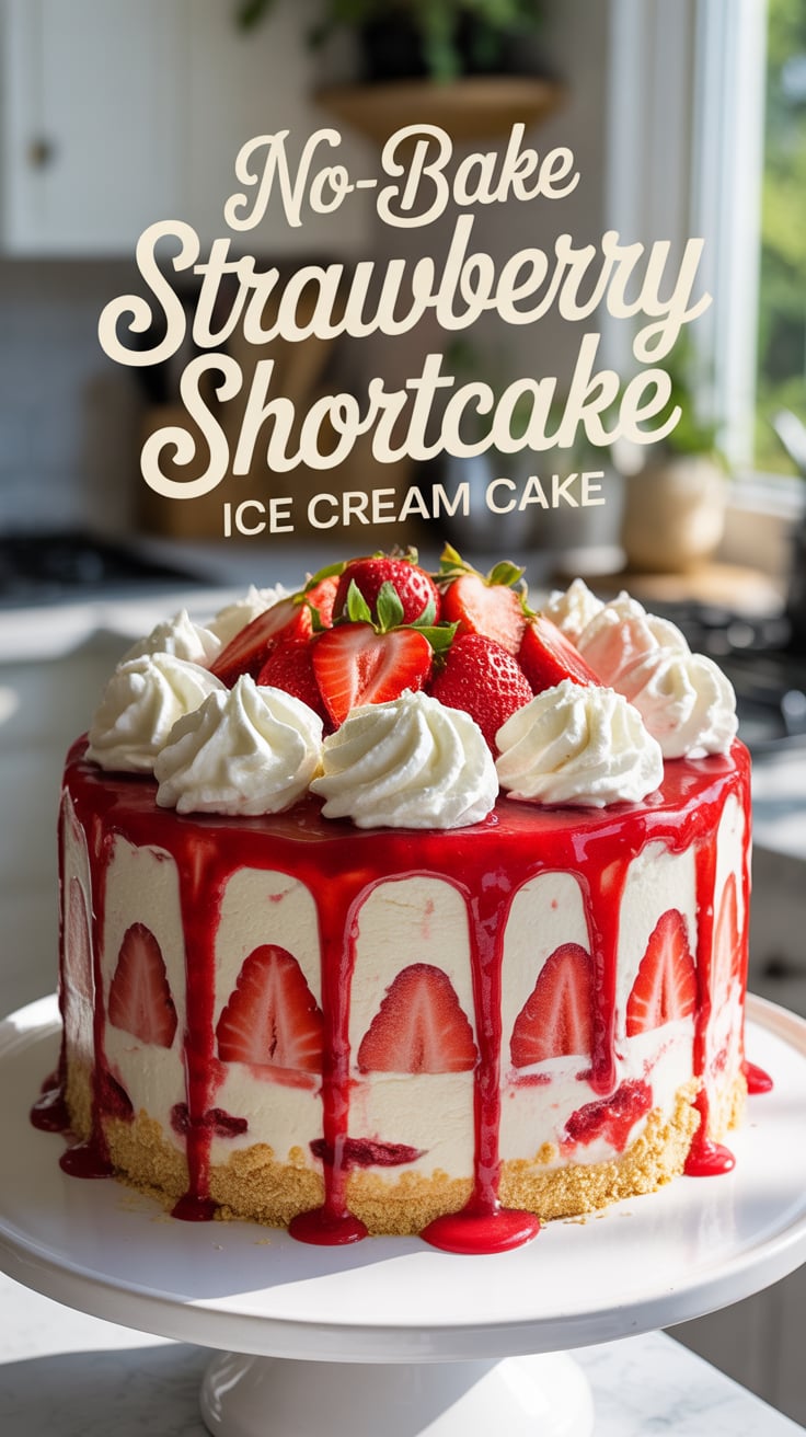 Indulge in the joy of chilling out with this no-bake wonder, letting the flavors meld in the freezer while you sit back and relax. With layers of happiness in every bite, this cake promises to turn any gathering into a celebration of flavor and fun.