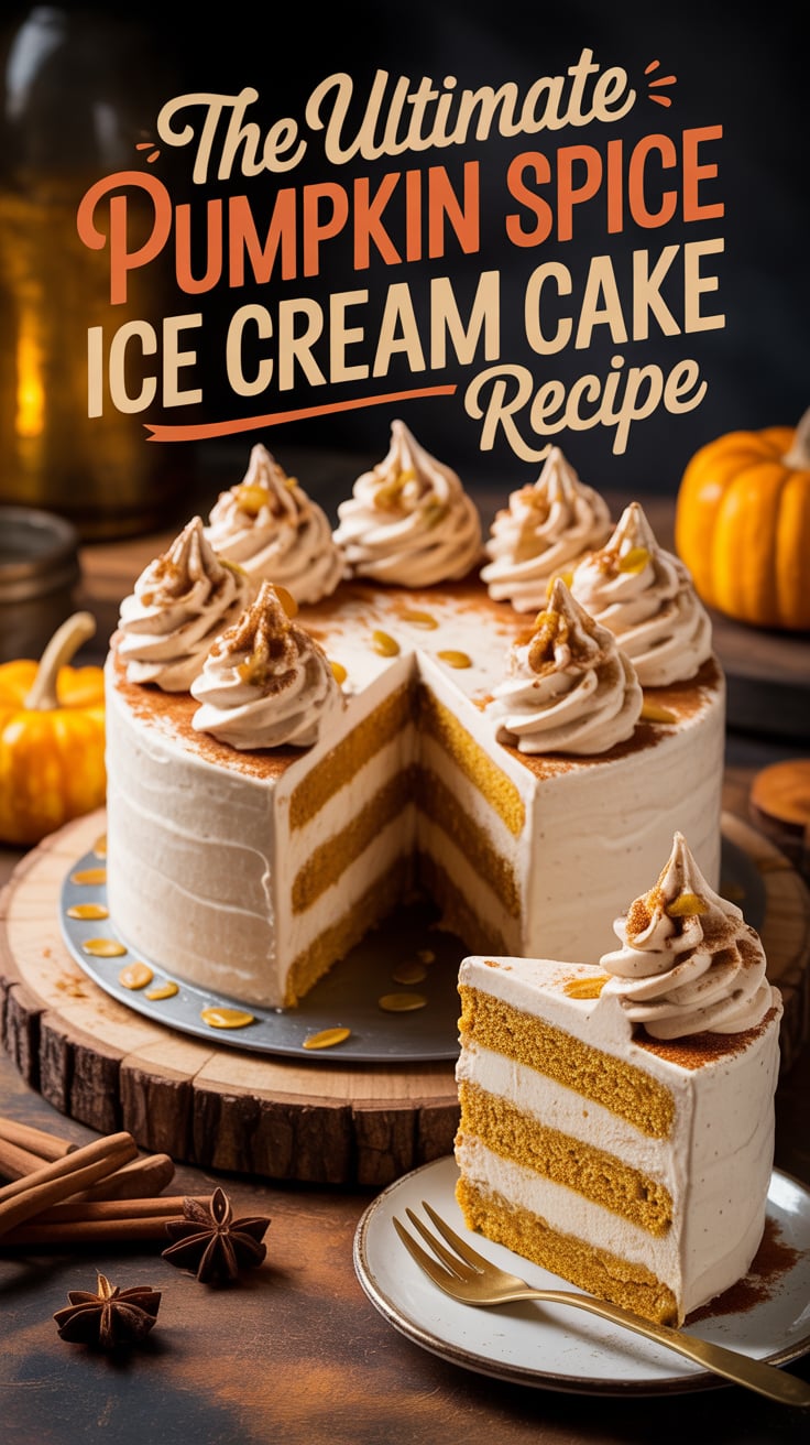 Ideal for autumn celebrations and holiday feasts, this cake is sure to become a new favorite. Dive into the recipe to discover how to create a show-stopping dessert that captures the essence of pumpkin spice in every mouthwatering bite.