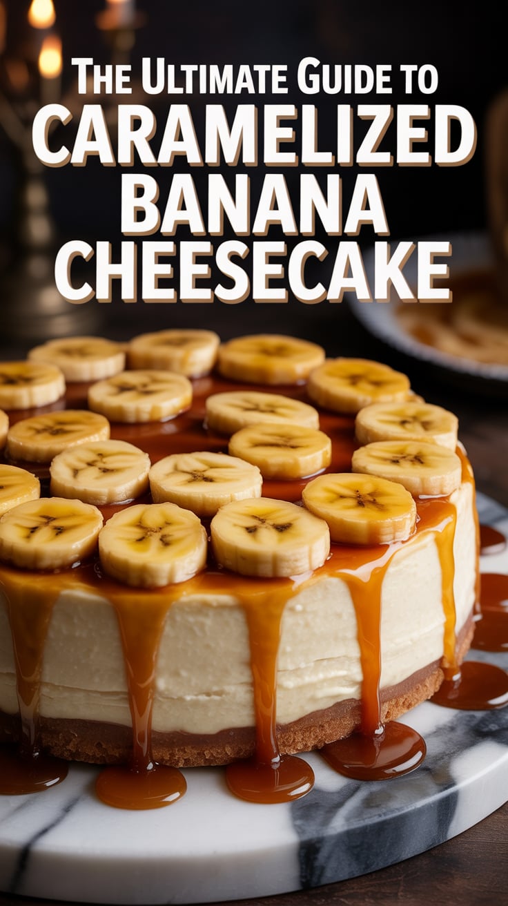 Discover the secrets to making this show-stopping cheesecake, from achieving the perfect creamy texture to crafting a delectable caramelized banana topping. With easy-to-follow instructions, even novice bakers can impress their friends and family with this stunning dessert.