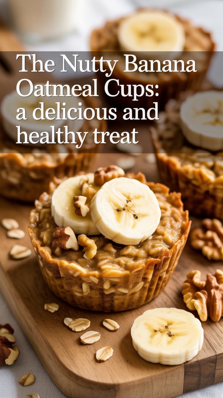 Whether for a quick breakfast or an afternoon snack, Nutty Banana Oatmeal Cups are sure to become a staple in your kitchen. Explore the recipe and experience how easy and delicious healthy eating can be!