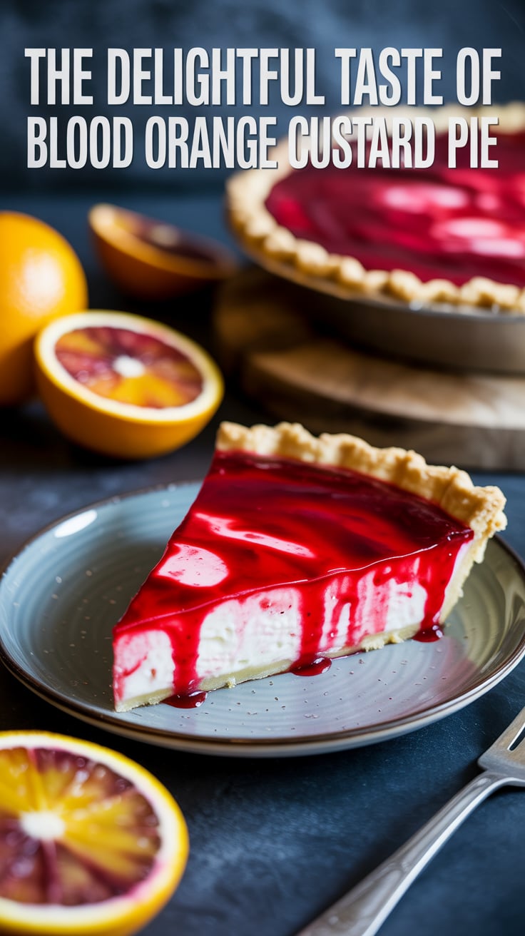 Transform your next gathering with the stunning presentation and delicious taste of Blood Orange Custard Pie. This delightful treat promises to brighten any occasion and leave everyone craving more.