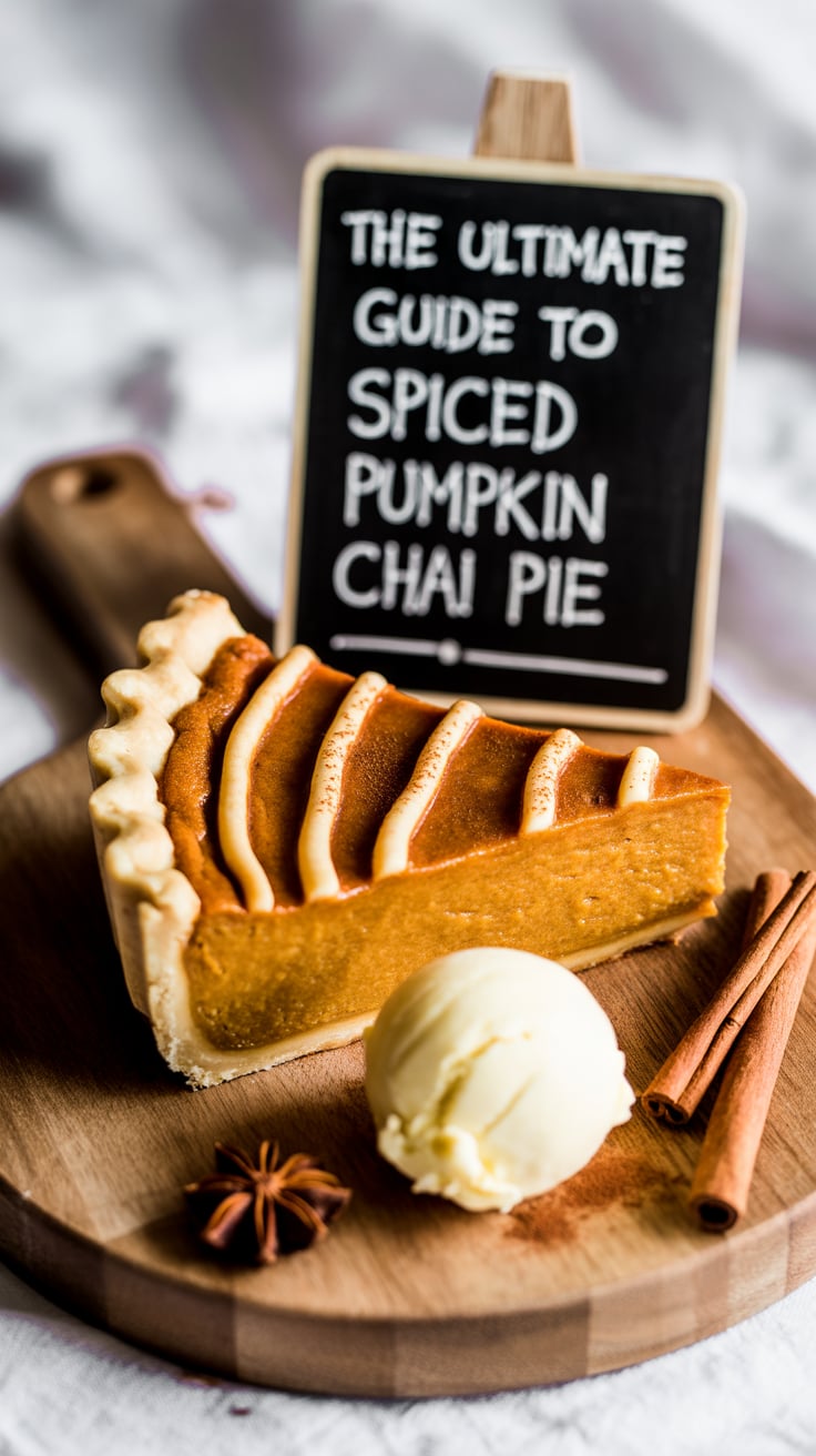 Discover the warm, inviting flavors of fall with the Spiced Pumpkin Chai Pie, a delightful twist on a classic favorite. This Ultimate Guide will show you how to infuse aromatic chai spices into a creamy pumpkin filling, creating a dessert that’s both comforting and unique.