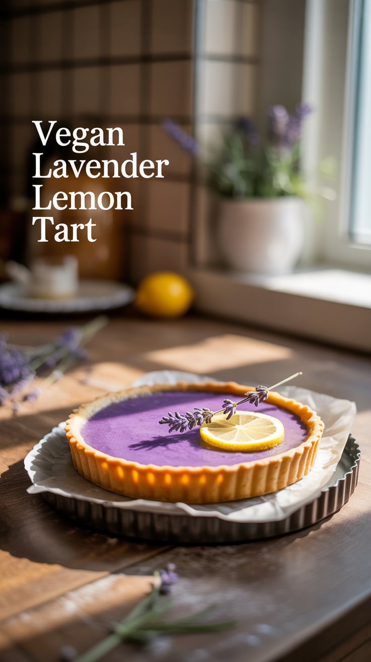 Experience the art of vegan baking with this unique recipe that invites you to explore new tastes and textures. Let the Vegan Lavender Lemon Tart inspire you to create a dessert that’s as delightful to share as it is to savor.
