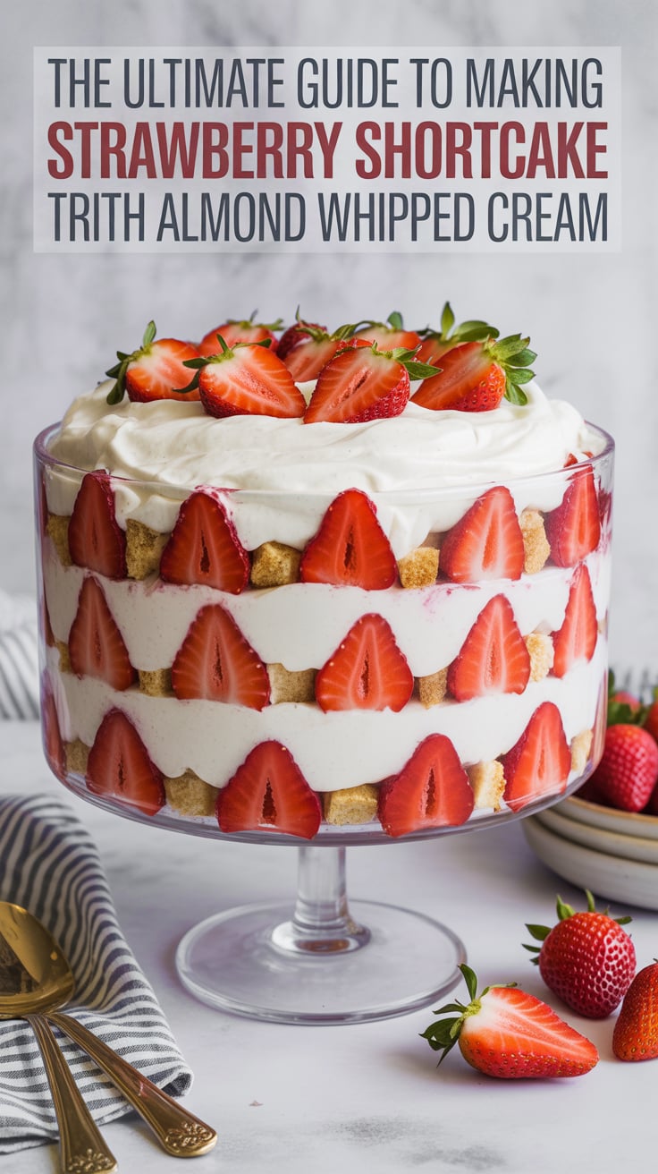 Discover the delightful layers of flavor in Strawberry Shortcake Trifle with Almond Whipped Cream, a dessert that promises to brighten any occasion. This guide takes you through each step, from the juicy strawberries to the luxurious almond-infused whipped cream, ensuring every component shines in this beautiful treat.