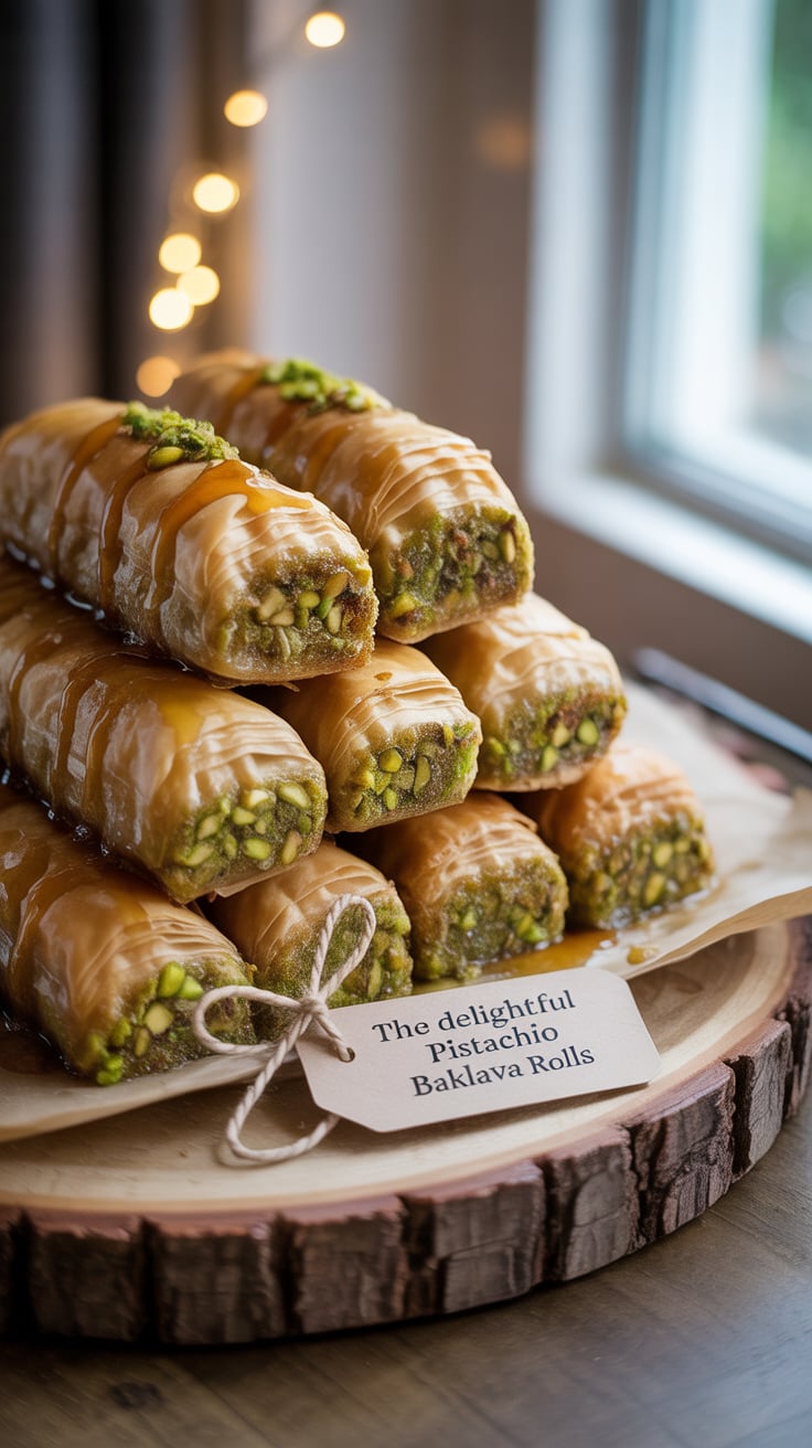 Discover the simplicity of crafting individual baklava rolls that are as beautiful as they are delicious. With easy-to-follow steps, you’ll master the technique of rolling and layering, creating a stunning dessert that will have everyone asking for your secret.