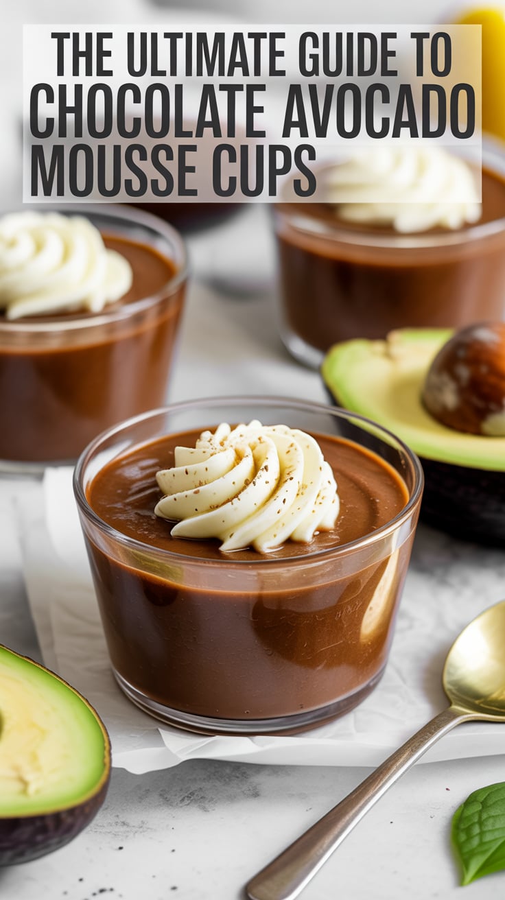 Dive into a world of chocolatey goodness that’s both vegan and packed with nutrients. With this guide, you’ll elevate your dessert game while enjoying the benefits of heart-healthy avocados and rich cocoa in each heavenly spoonful.