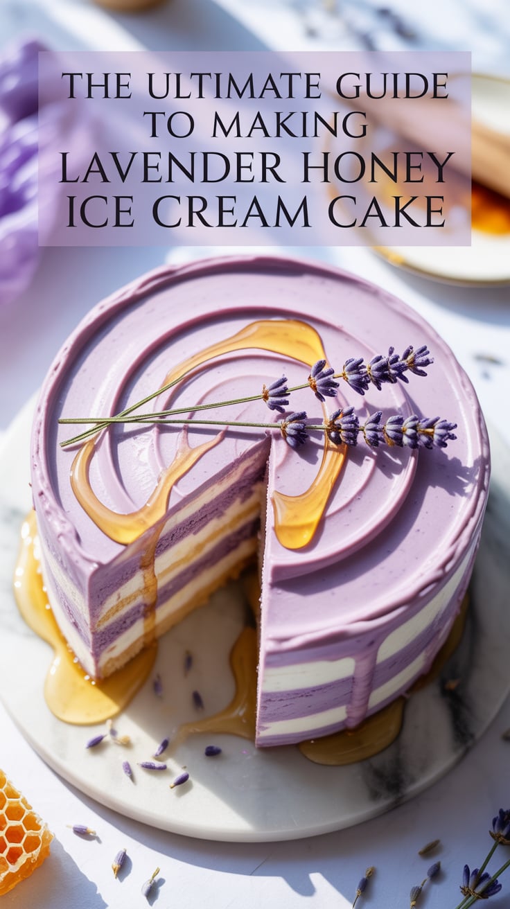 Dive into the enchanting world of flavors with the Ultimate Guide to Making Lavender Honey Ice Cream Cake. This unique dessert combines the delicate floral notes of lavender with the rich sweetness of honey, creating a treat that’s as beautiful as it is delicious. Each slice will transport you to a serene garden with every delightful bite.