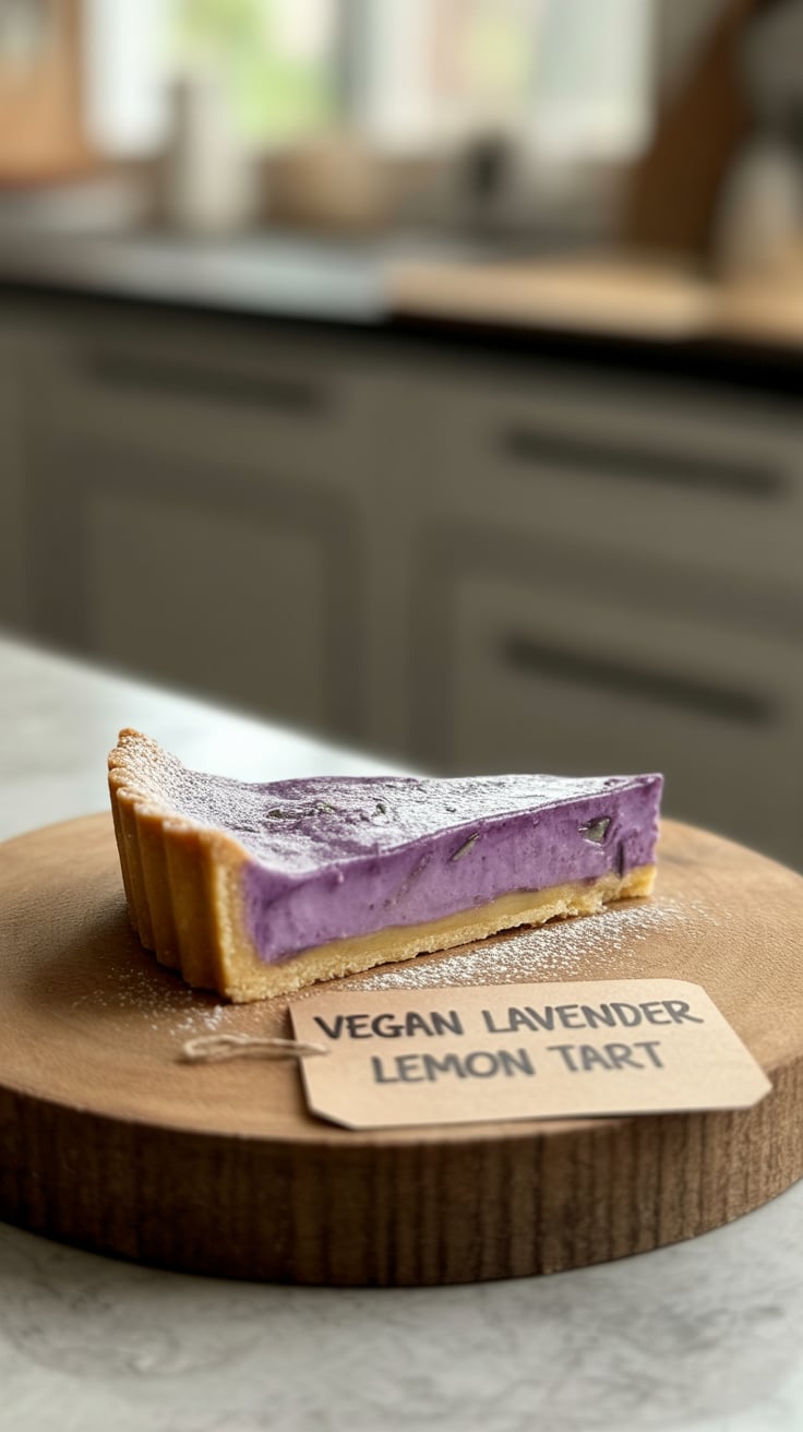 Dive into the enchanting world of Vegan Lavender Lemon Tart, where floral notes meet zesty citrus in a delightful harmony. This dessert offers a refreshing twist on traditional tarts, showcasing the sophisticated flavors of lavender and lemon in every slice.