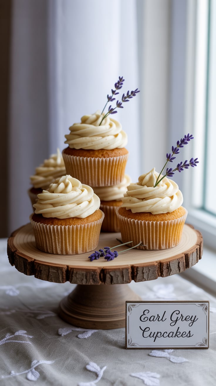 Uncover the secrets of blending tea into your baking to create desserts that are both unique and sophisticated. These cupcakes celebrate the timeless elegance of Earl Grey, providing a delightful twist on classic dessert recipes that will intrigue both tea lovers and dessert enthusiasts.