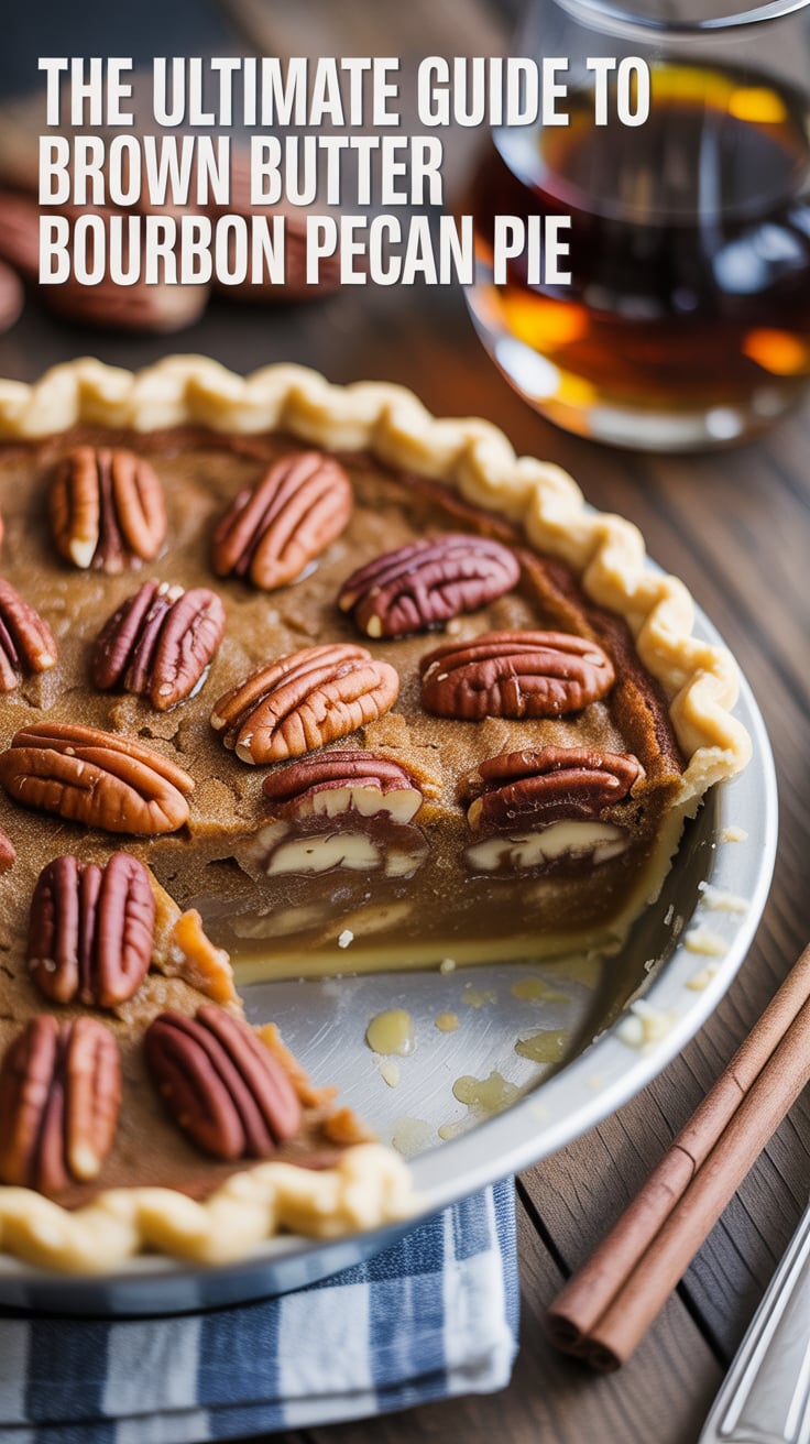 Whether it’s a holiday celebration or a cozy night in, this Brown Butter Bourbon Pecan Pie promises to elevate your dessert table. Dive into this guide and discover why this pie has earned its place in hearts and homes for generations.