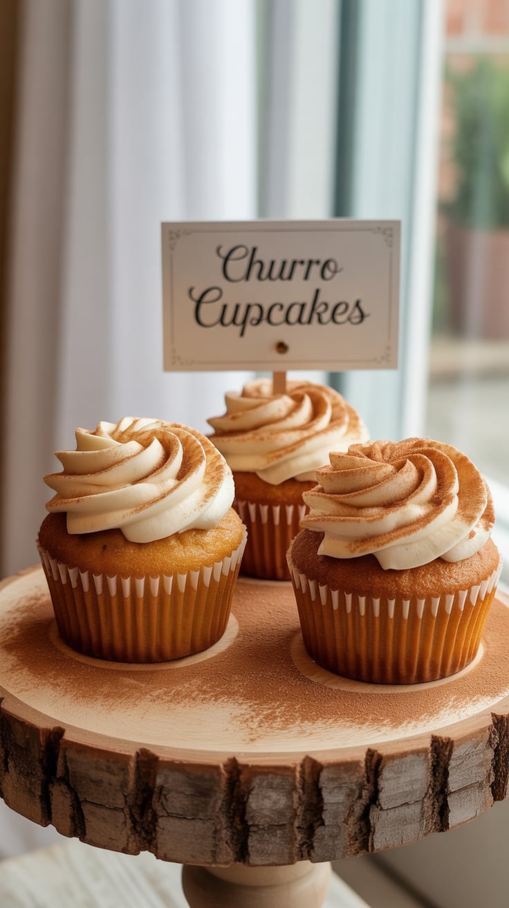 Step into a world of irresistible flavors with Churro Cupcakes that bring the beloved street treat to life in a delightful new form. Each cupcake is a soft, tender bite infused with the warm notes of cinnamon and vanilla, offering a taste of nostalgia that will have you reaching for seconds.