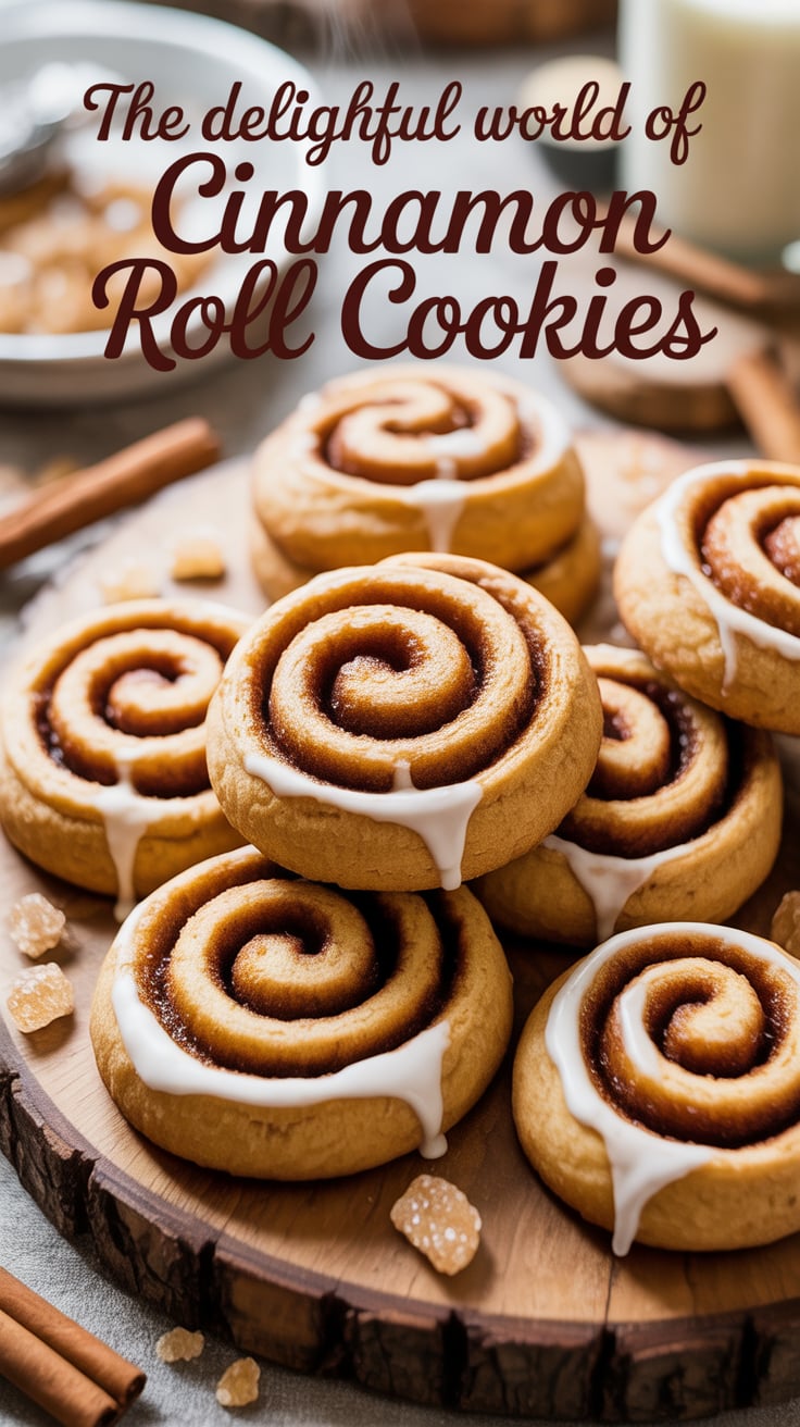 Step into the delightful world of Cinnamon Roll Cookies, where the comforting flavors of cinnamon and sugar come together in a brand-new form. Imagine indulging in a soft, pillowy cookie that captures the essence of your favorite cinnamon rolls, perfect for sweetening any occasion.
