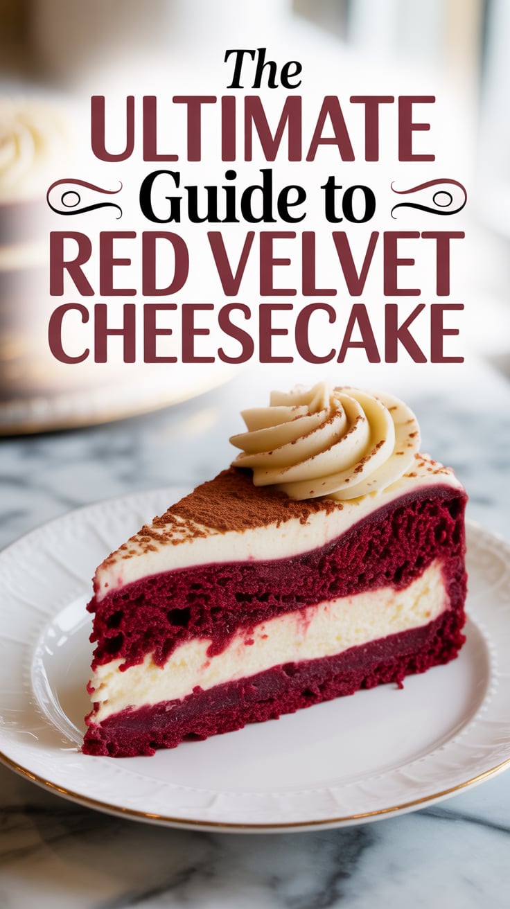 Delve into the world of desserts with The Ultimate Guide to Red Velvet Cheesecake, where the classic flavors of red velvet cake meet the creamy indulgence of cheesecake. This recipe promises to be a showstopper, perfect for any celebration or sweet craving.