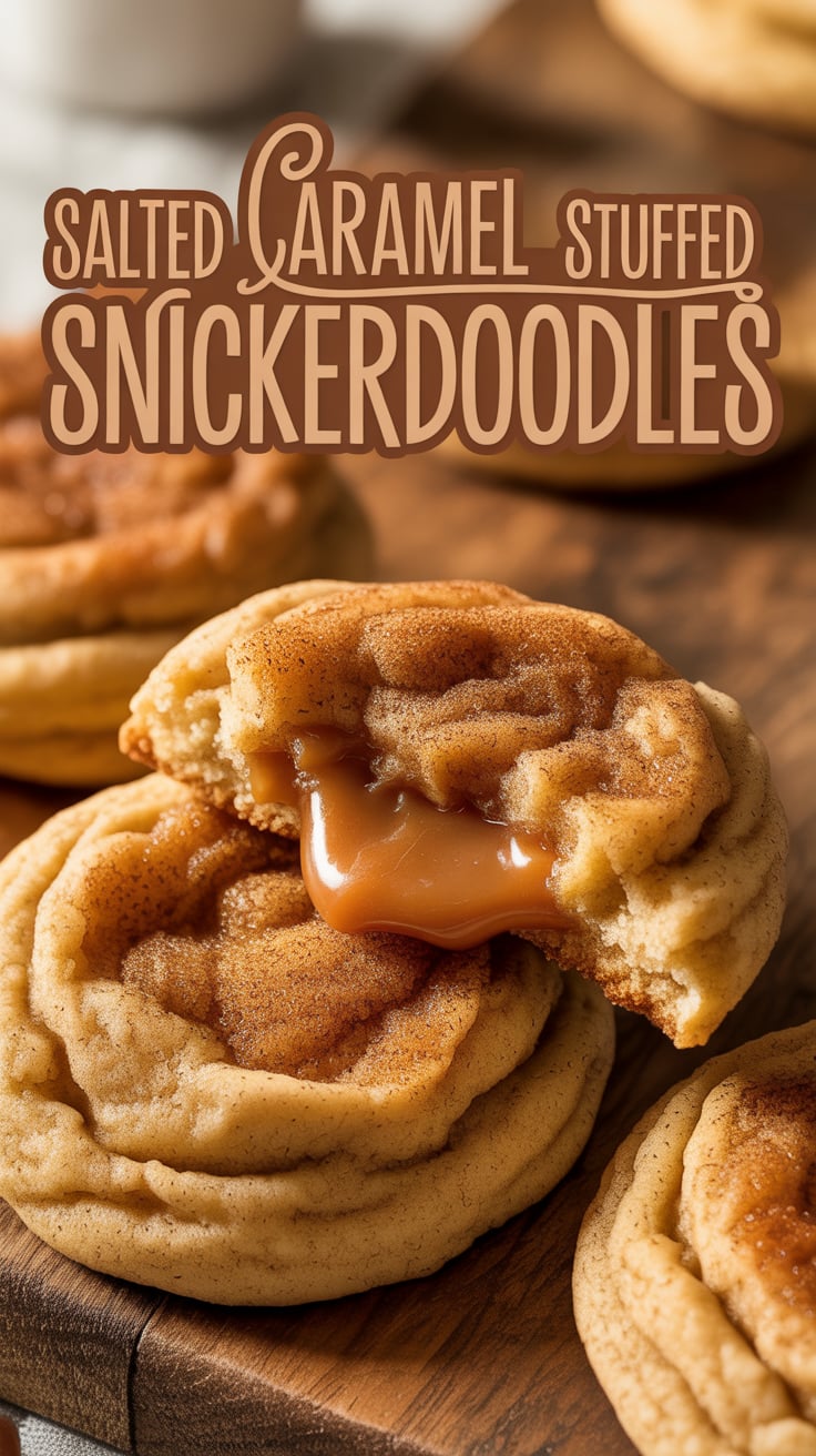 Imagine sinking your teeth into a warm, gooey cookie, where the sweetness of caramel meets the comforting warmth of cinnamon. Each bite is a luxurious experience that will leave you craving more.