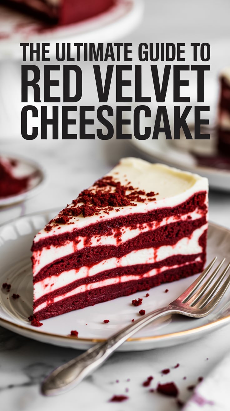 Imagine slicing into a beautifully swirled dessert that combines the rich, cocoa flavor of red velvet with a luscious cheesecake filling. This guide offers step-by-step instructions to help you create a stunning masterpiece that is as delicious as it is visually captivating.
